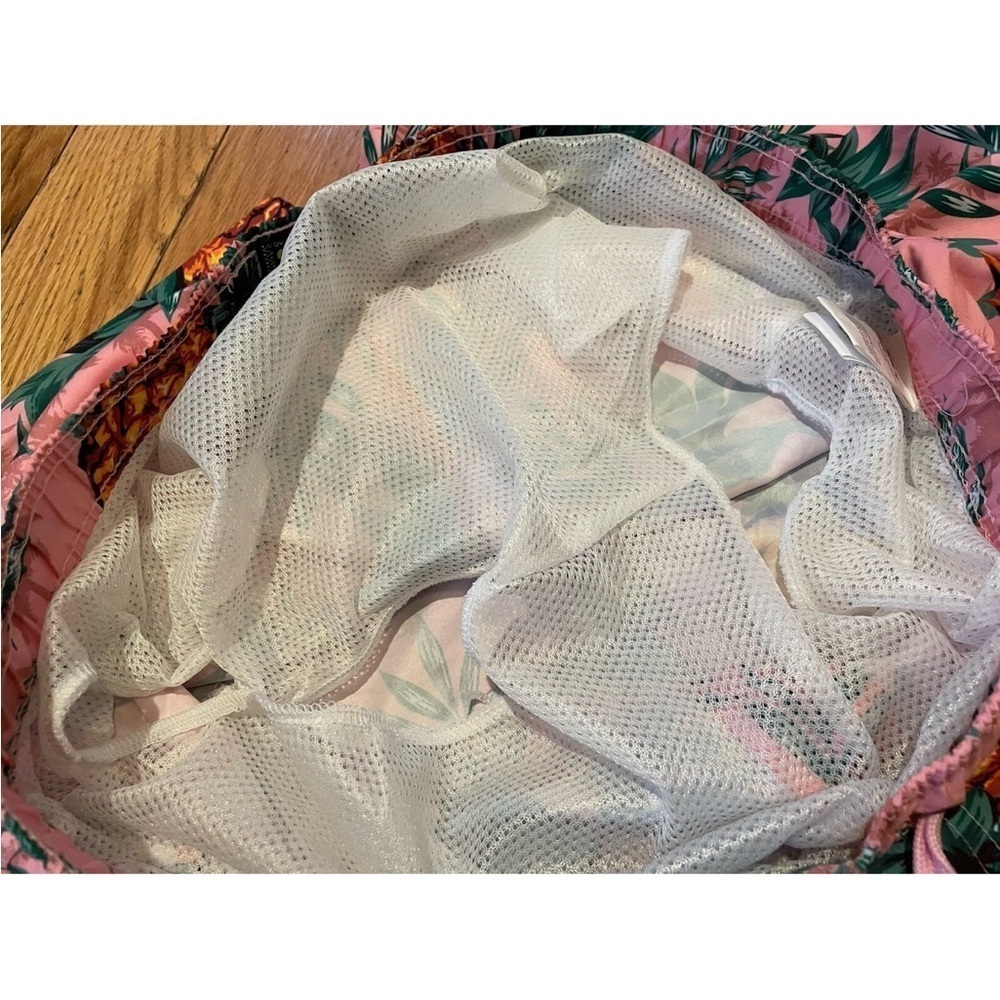 Surf Society Swimwear Pink Pineapple Board Surf Swim Shorts Men’s Size XL - Picture 8 of 14